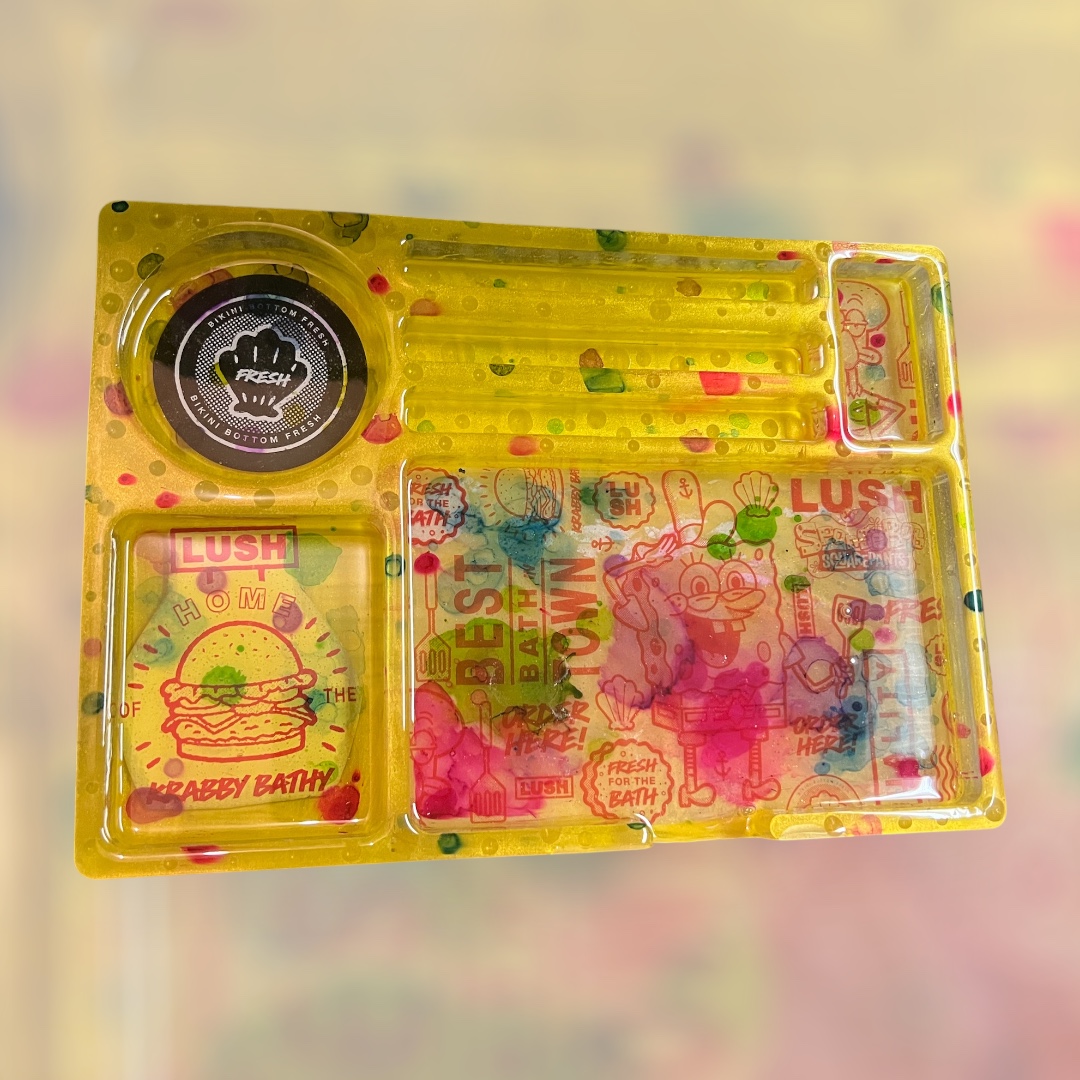 Colorful Cartoon Rolling Tray