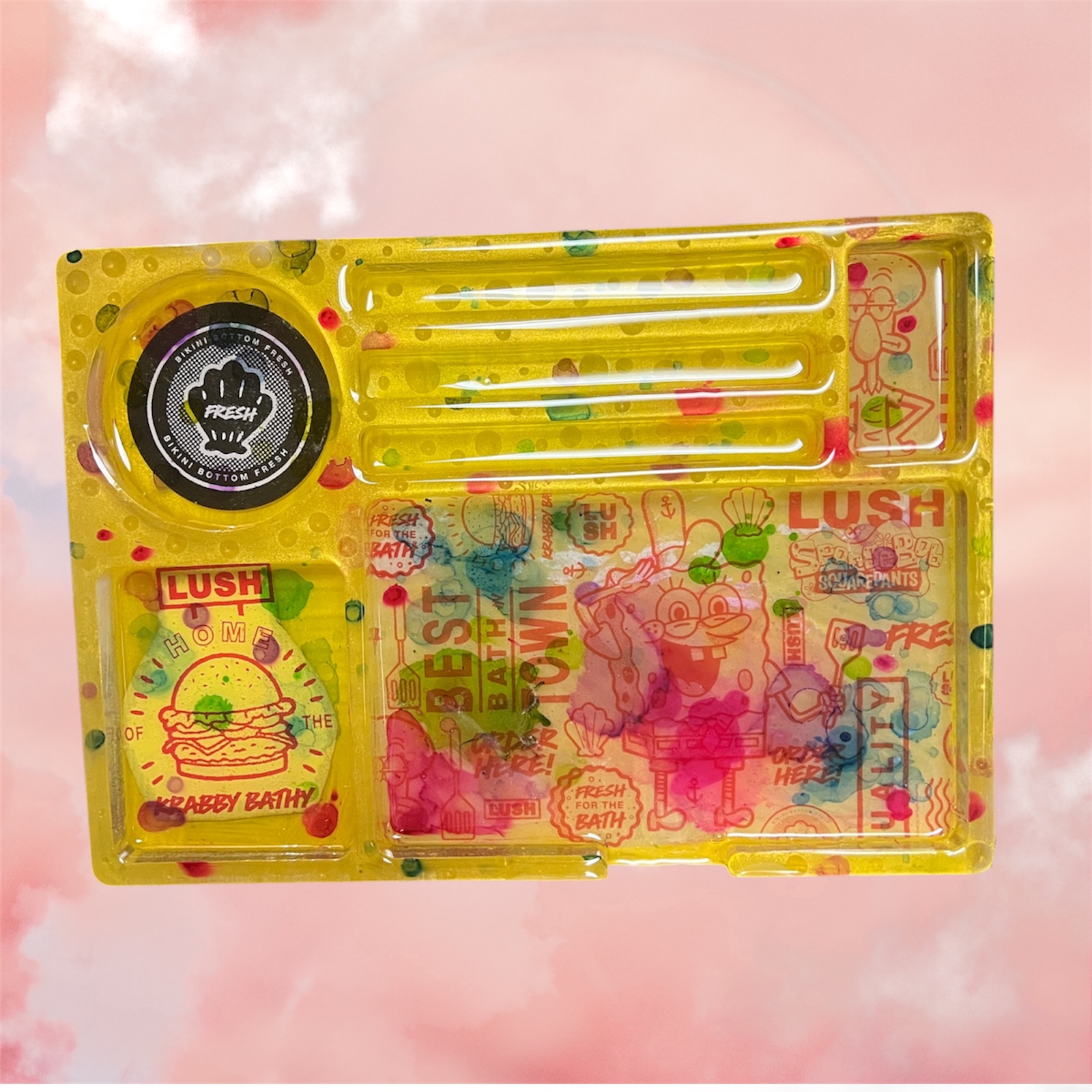 Colorful Cartoon Rolling Tray