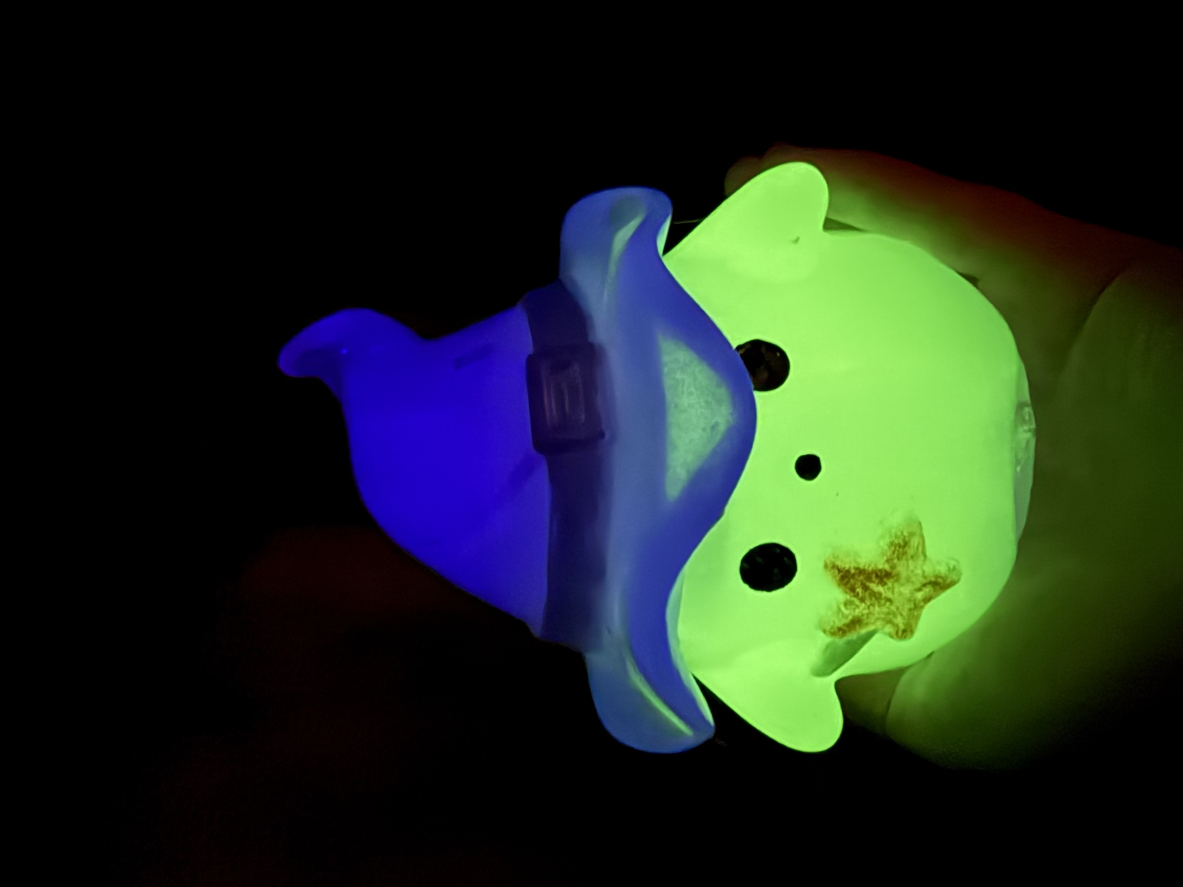 Glowing Wizard Ghost Jar