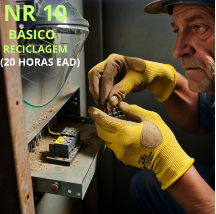NR 10 Básico – Reciclagem (Segurança em Instalações e Serviços em Eletricidade)