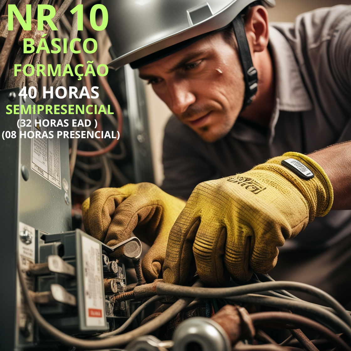 Curso NR 10 Básico – Segurança em Instalações e Serviços em Eletricidade (Formação)  (40 Horas)