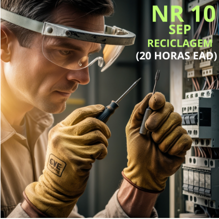 NR 10 SEP –Segurança em Sistema Elétrico de Potência e em suas Proximidades - Reciclagem