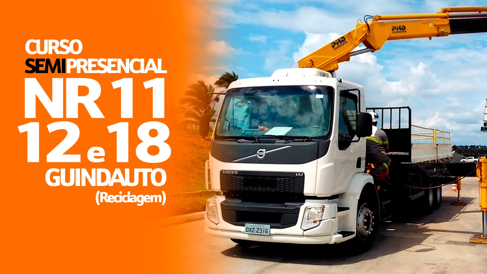 NR 11, NR 12 e NR 18 – Operador de Guindauto (Reciclagem)