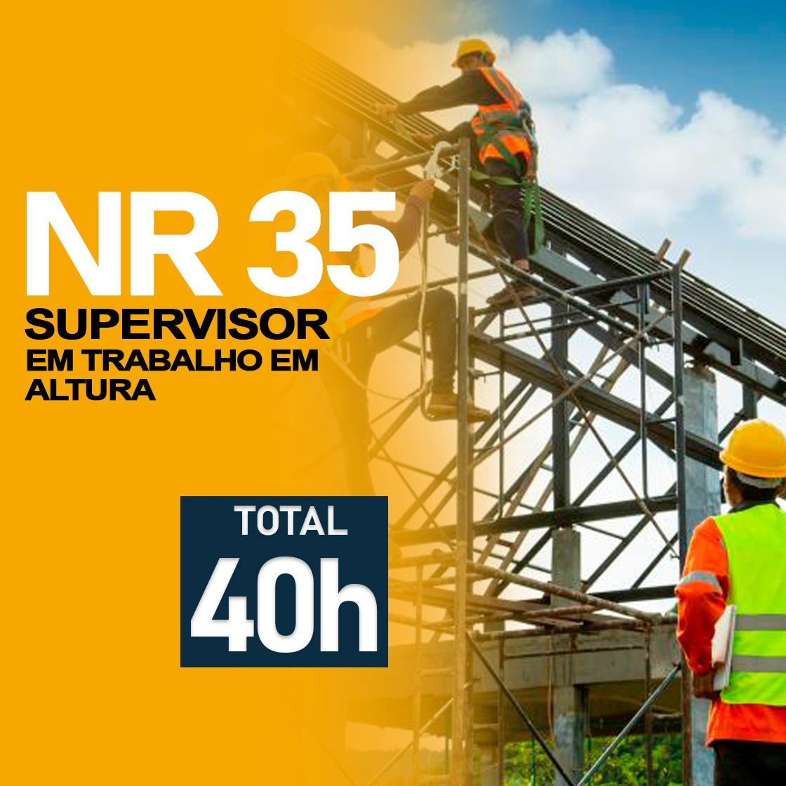 NR 35 – Supervisor de Trabalho em Altura - Formação 