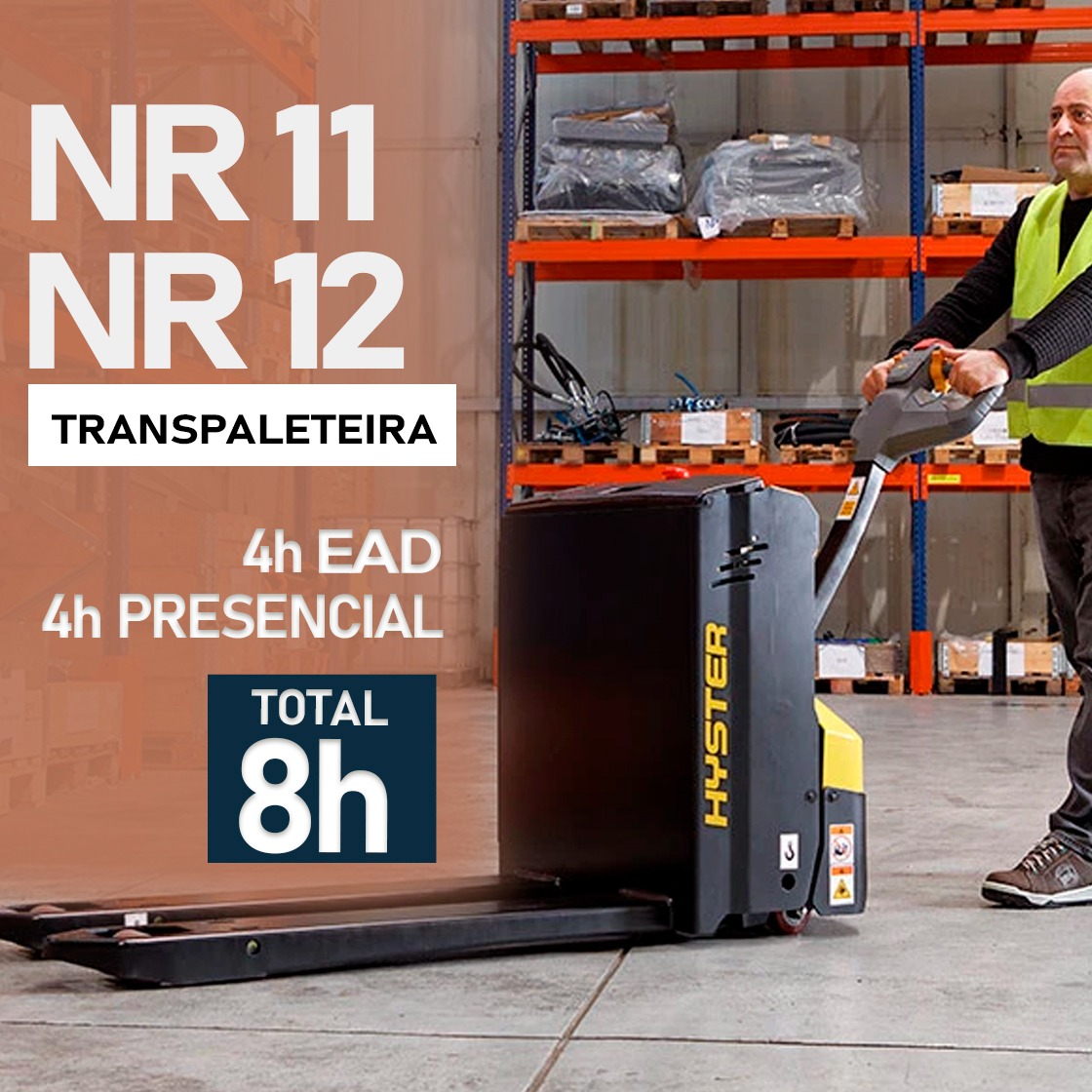 NR 11 e NR 12 – Operador de Transpaleteira