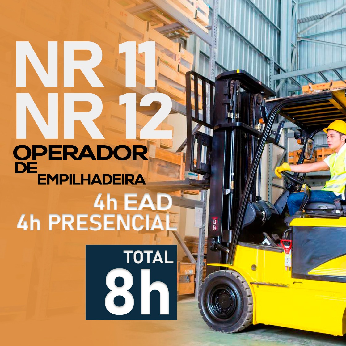 NR 11 e NR 12 – Operador de Empilhadeira EPP