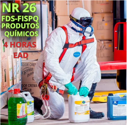 NR 26 – FDS/FISPQ (Ficha de Dados de Segurança de Produtos Químicos)