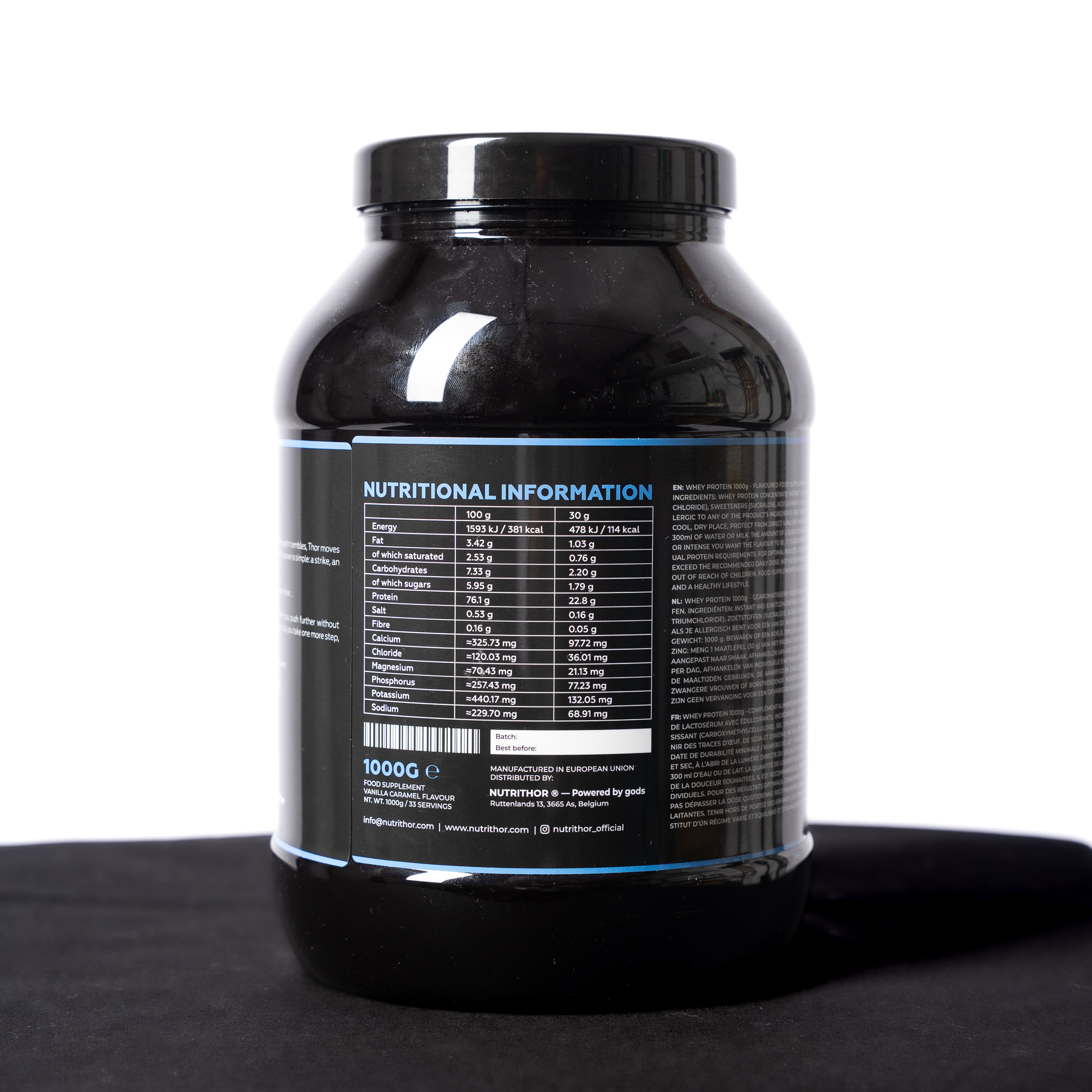 Whey Protein Vanilla Caramel (Thor)