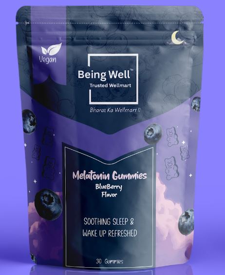 Beingwell Melatonin Gummies for Good Sleep