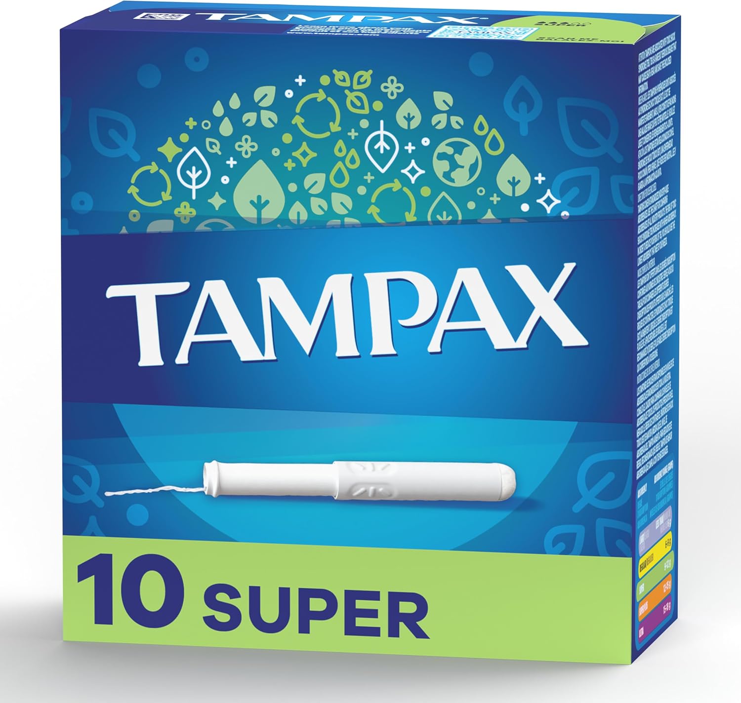 Tampax Super Tampons. (Kit de 2 cajas)