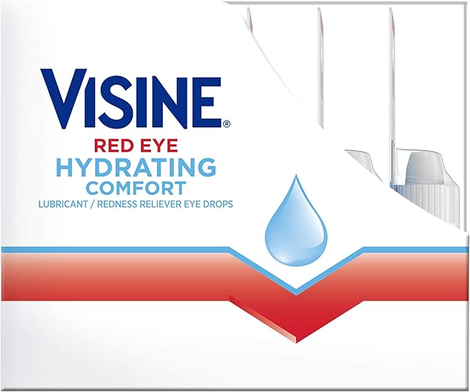 Visine Red Eye Colirio Hidratante.