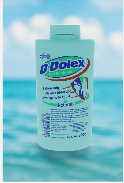 Talco desodorante O-Dolex
