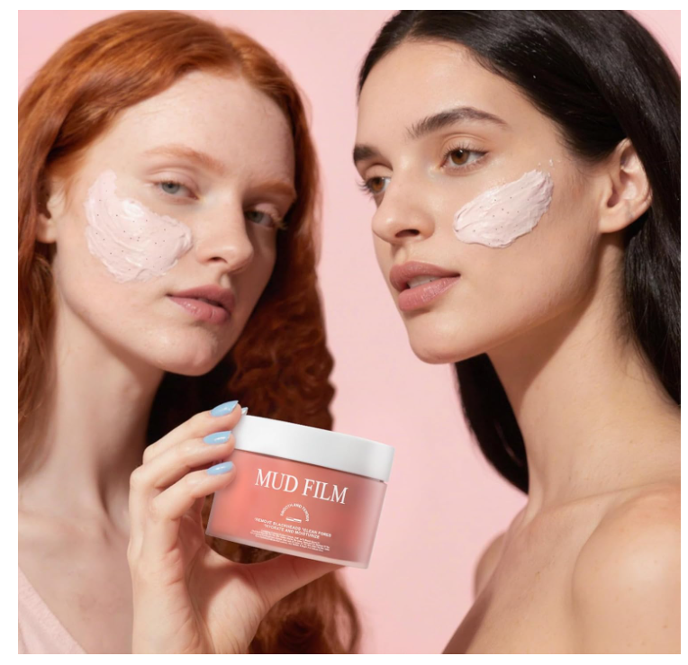 Mascarilla facial de película de barro