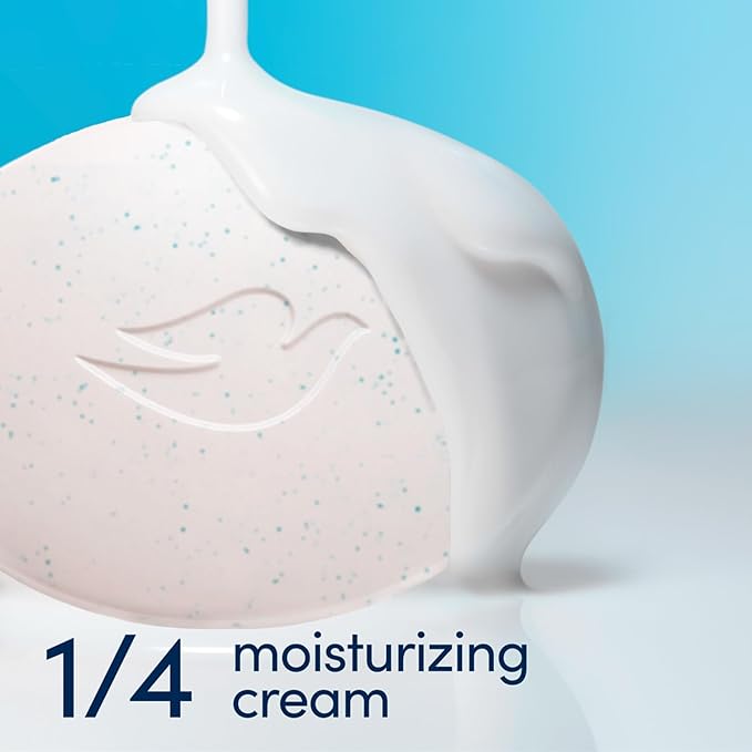 Jabon en barra de belleza exfoliante suave Dove