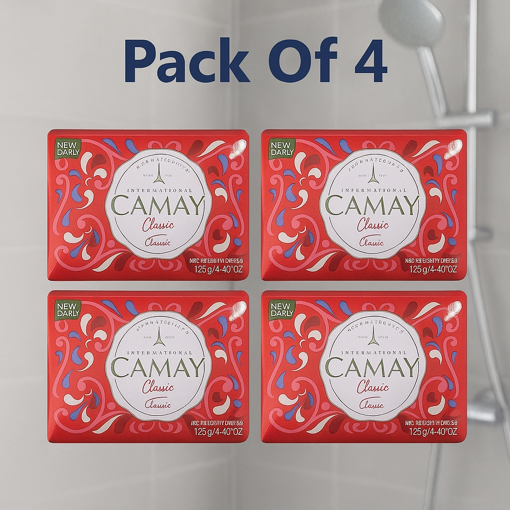 Camay Jabón en Barra Clásico Pack de 4