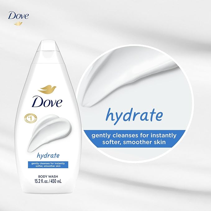 Gel de baño hidratante Dove 450 ml