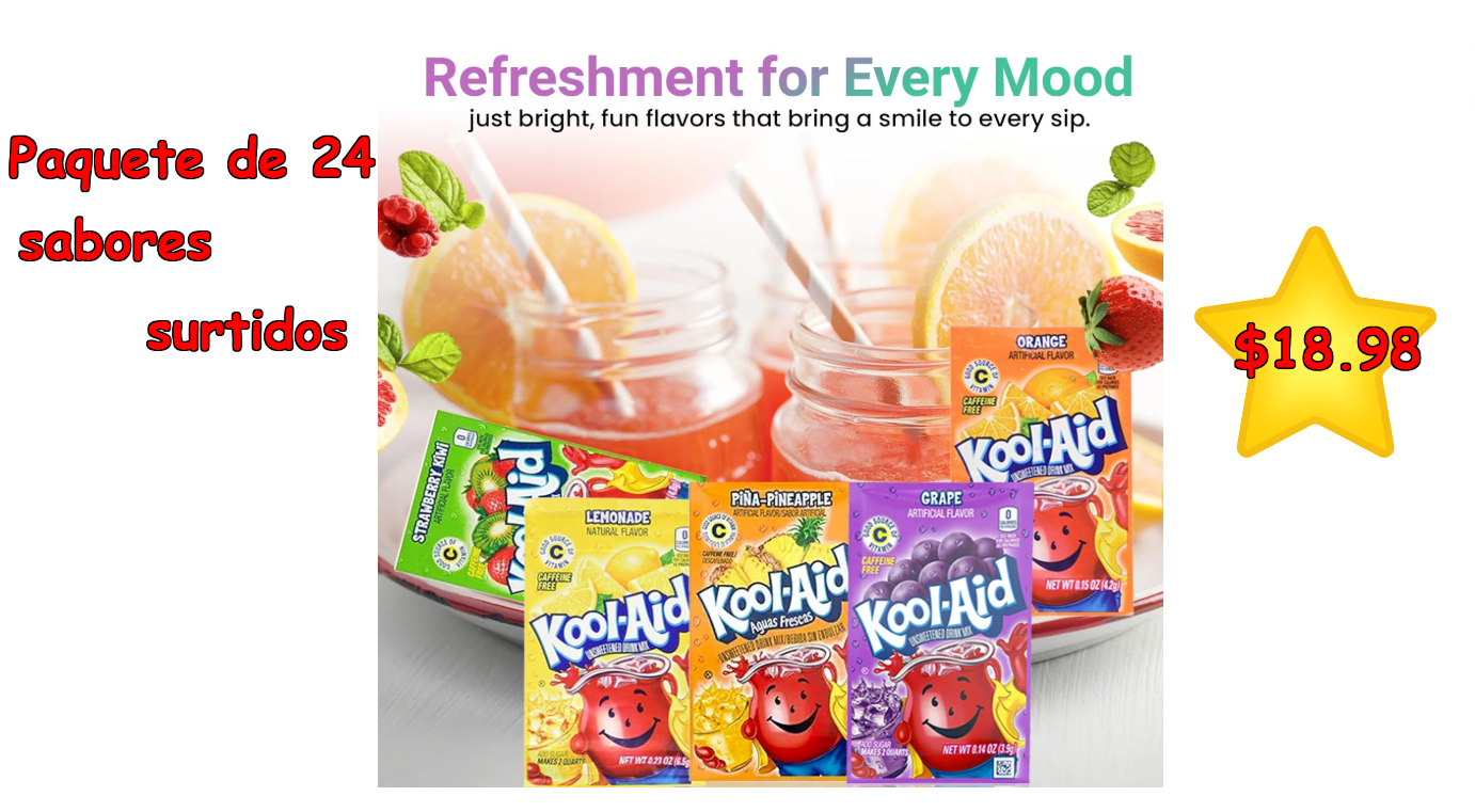 Kool-Aid Party Pack 24 en total
