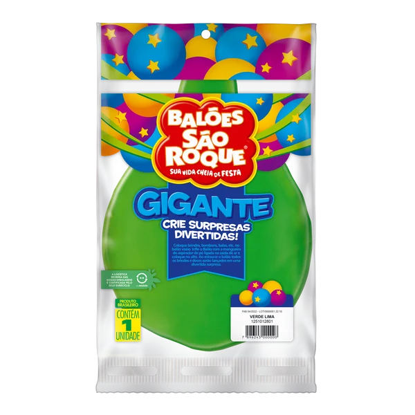 Balão Gigante São Roque CORES