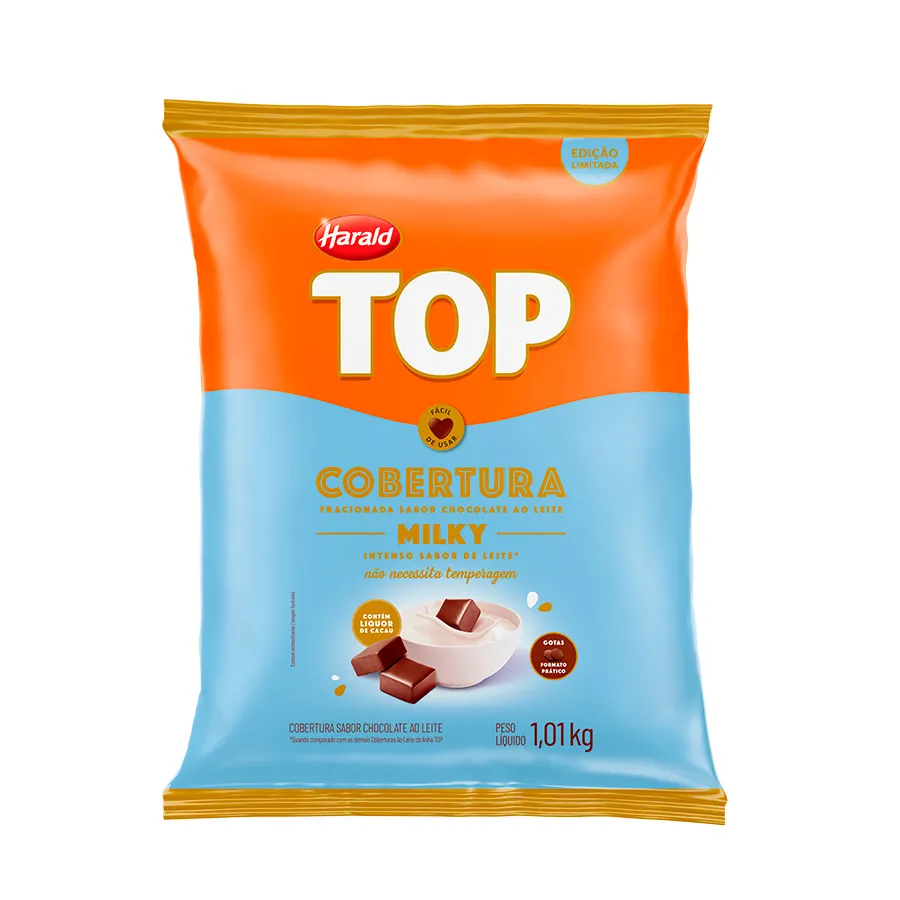 Cobertura Harald Top Milky 1,010kg