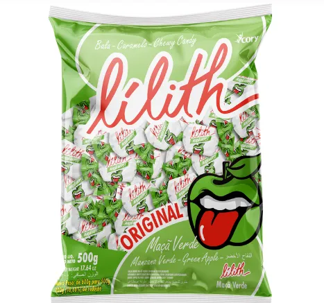 Saco Bala Lilith Maçã Verde 500g
