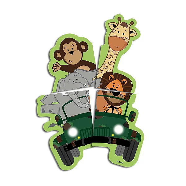 Painel Decorativo Festcolor Safari