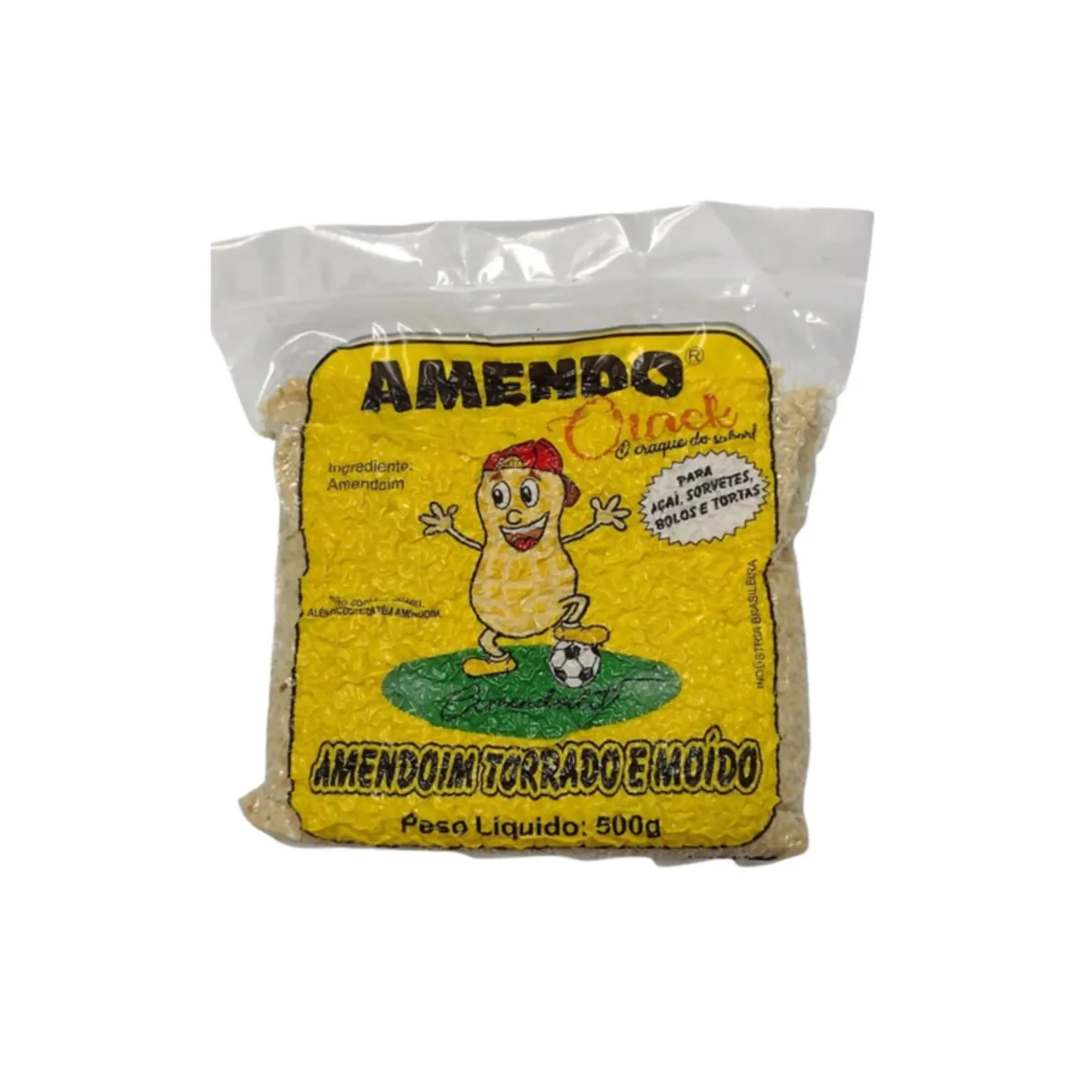 Amendoim Torrado e Moído Amendoelito 500g