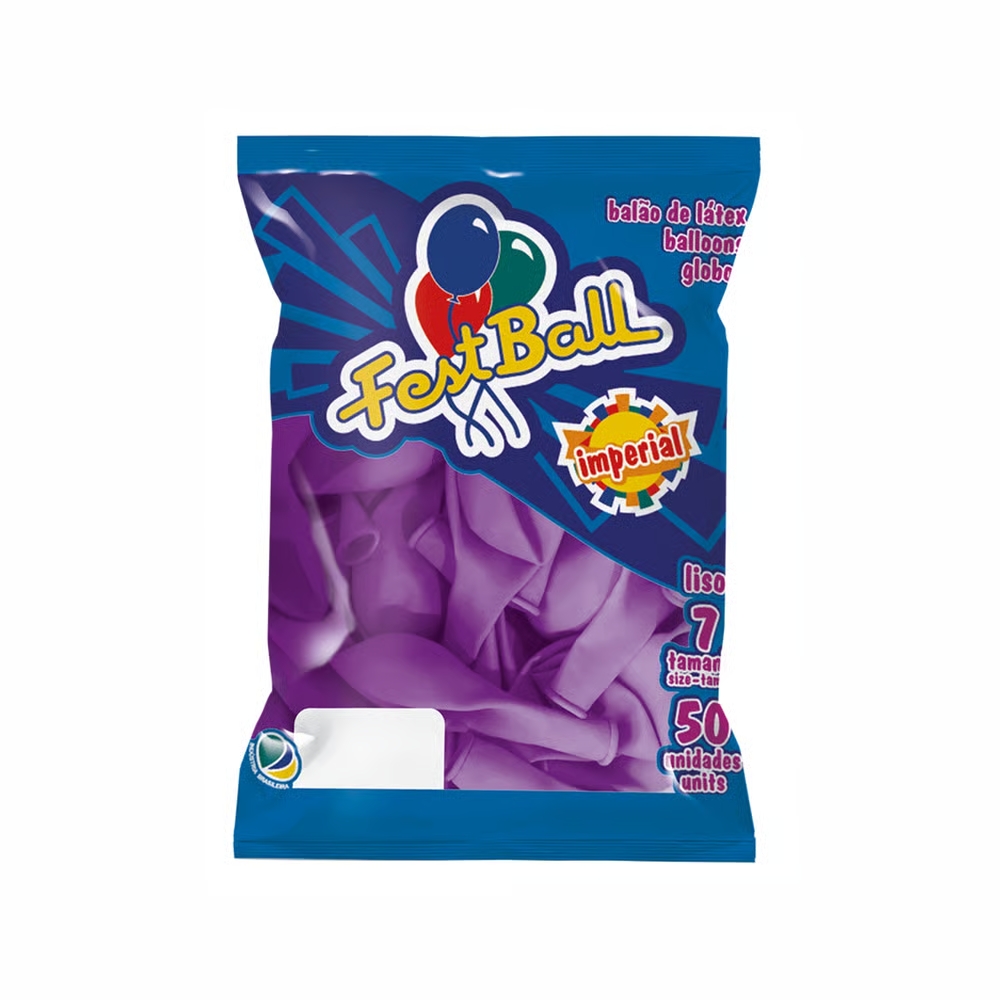 Balões Redondos Festball 7" CORES