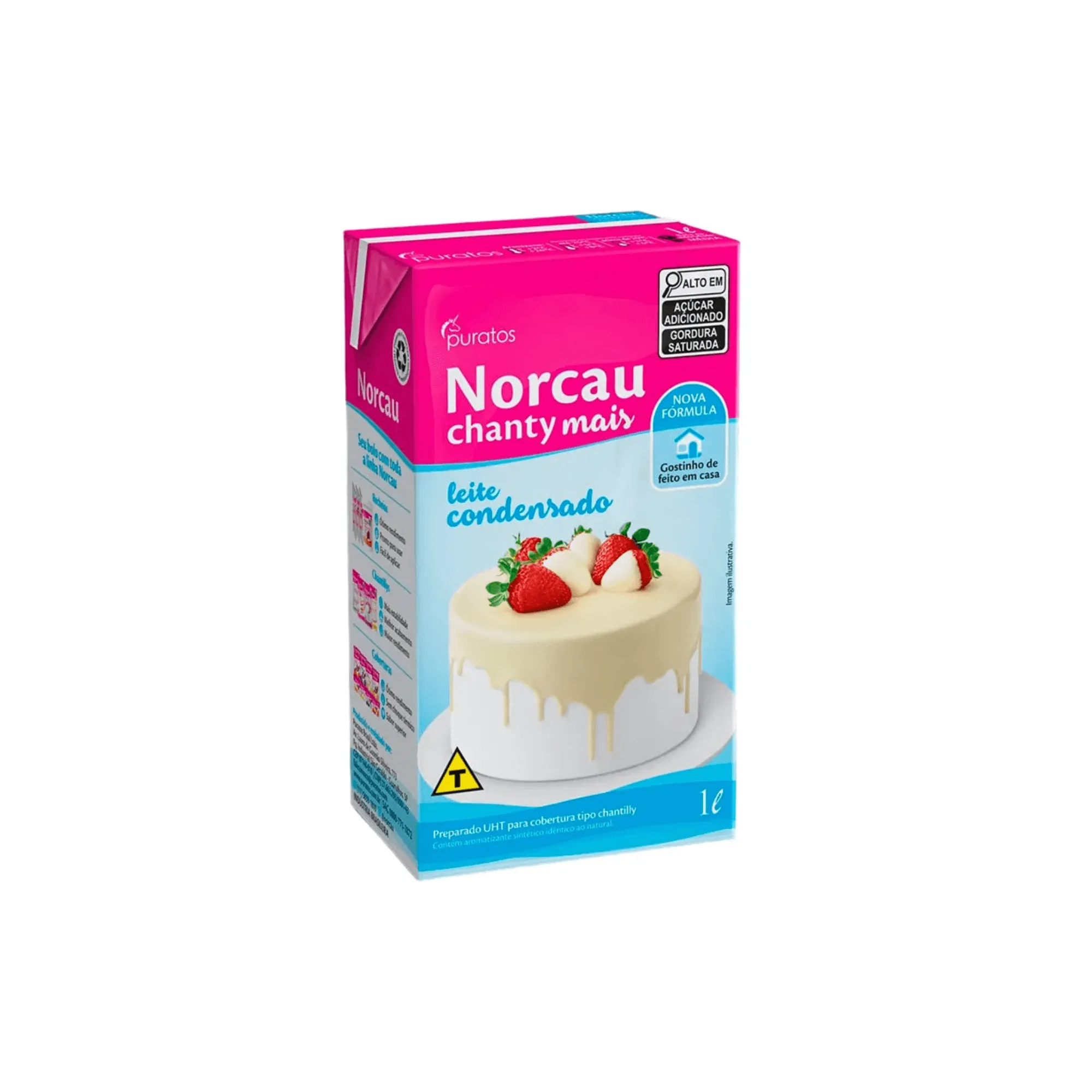 Norcau Chanty Mais Leite Condensado