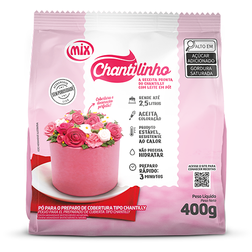 Chantilinho Mix 400g