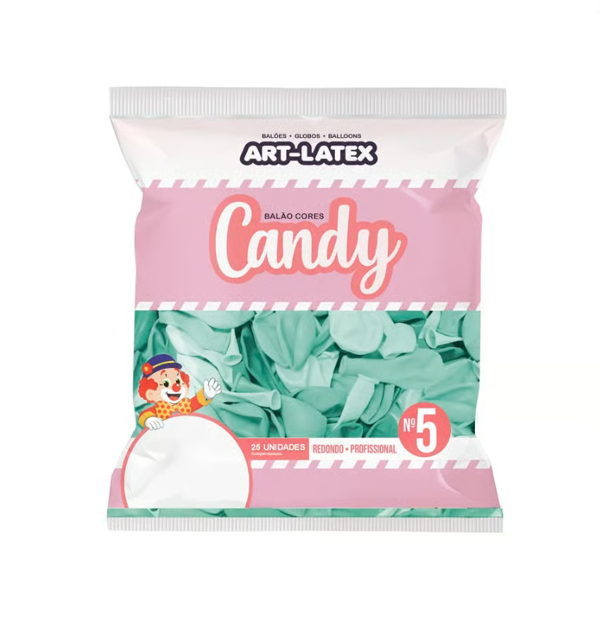 Balões Art-Latex Candy 5" CORES