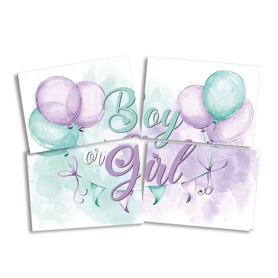 Painel Decorativo Festcolor Chá Revelação