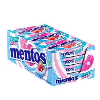 Mentos sabor iogurte de morango