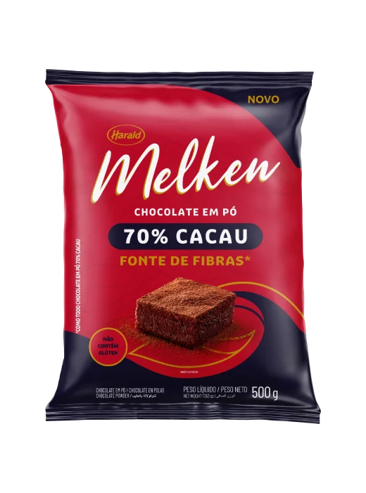 Chocolate em Pó  70% Melken 500g