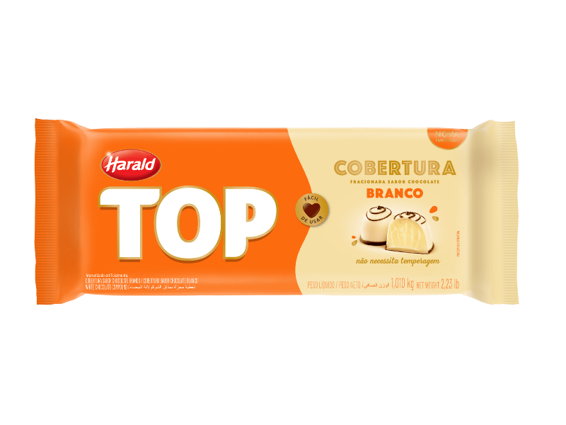 Cobertura Harald Top Branco 1,010kg