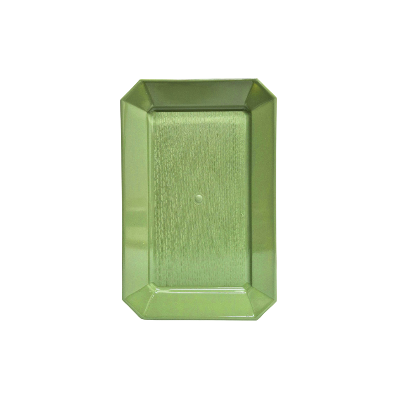 Bandeja Retangular Texturizada Média 32x21cm CORES