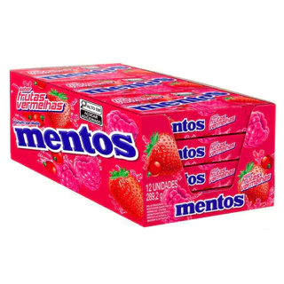 Mentos Frutas Vermelhas