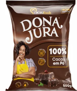 Chocolate em Pó Dona Jura 100% 500g