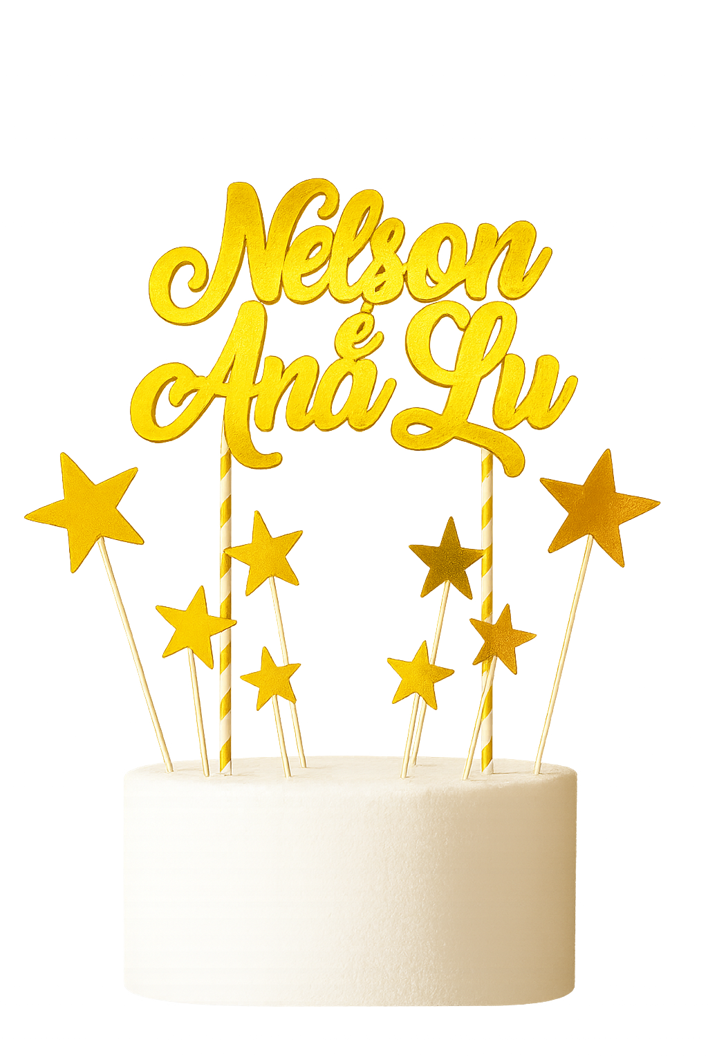 Topo de Bolo Lamicote Personalizado