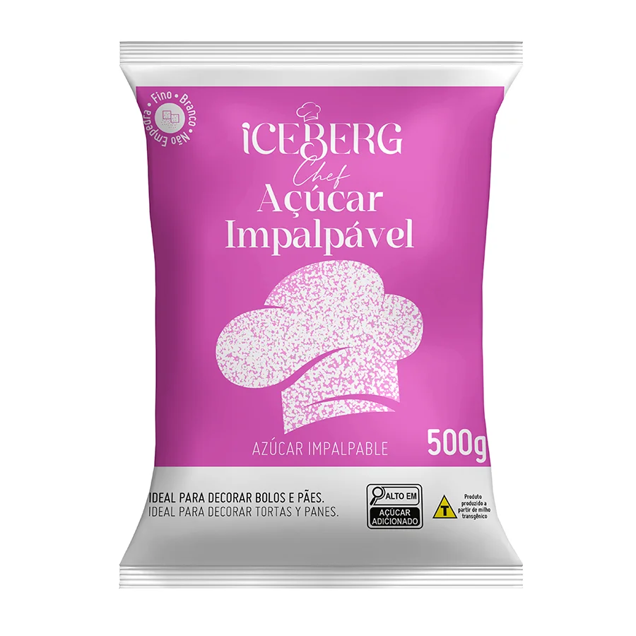 Açúcar Impalpável Iceberg 500g
