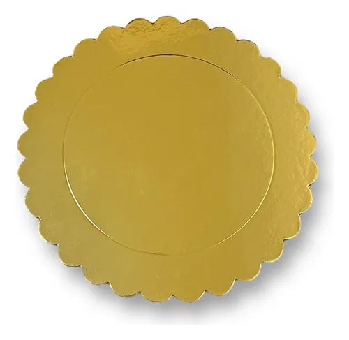 Cakeboard Dourado 24cm