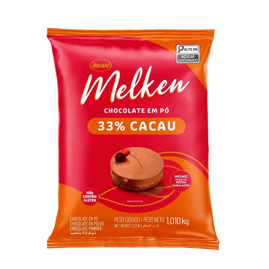 Chocolate em Pó  33% Melken 1Kg