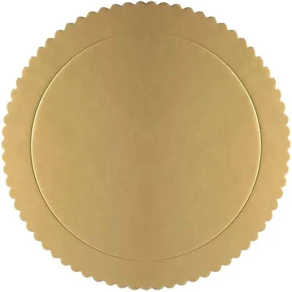 Cakeboard Dourado Silver 28cm