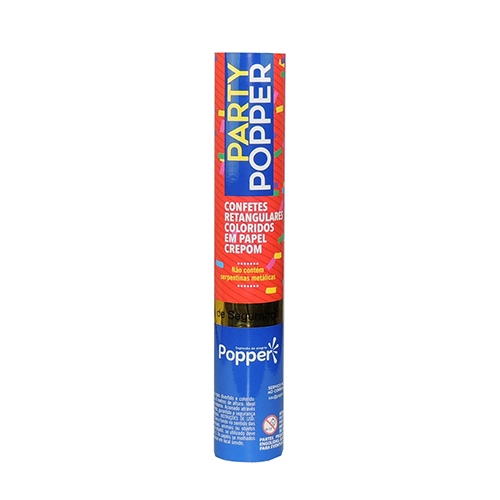 Estouro Party Popper Colorido