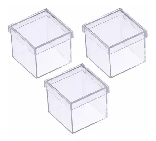 Caixinha Acrílica Transparente TAMANHOS