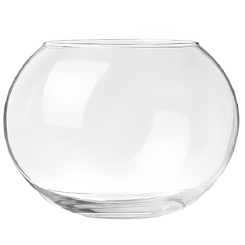 Vaso Aquário Transparente Grande