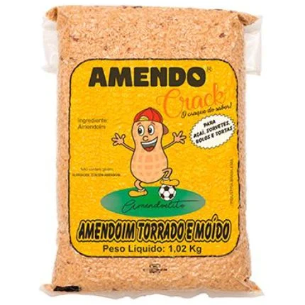 Amendoim Torrado e Moído Amendoelito 1,02kg