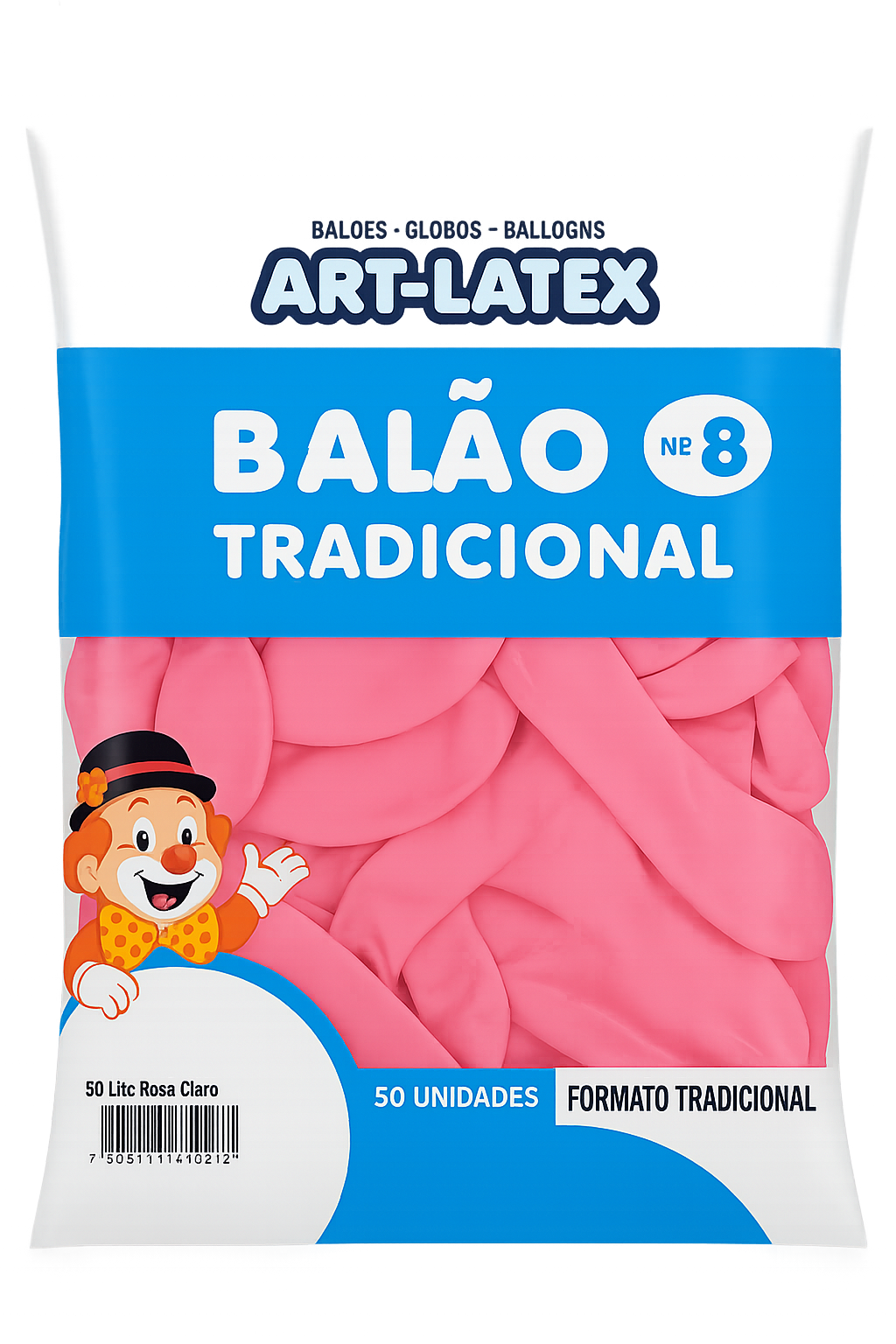 Balões Art Latex Tradicional 8'' CORES