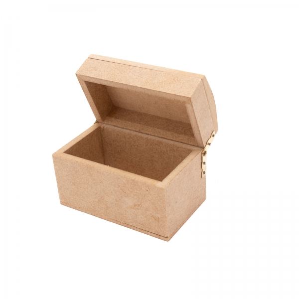 Baú MDF Tampa Curva Tamanho 12x12x8