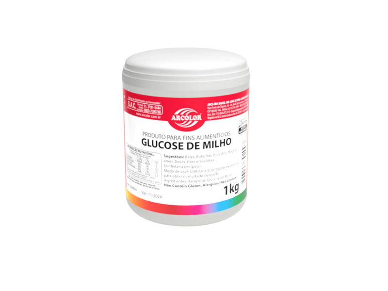 Glucose de milho Arcolor 1kg