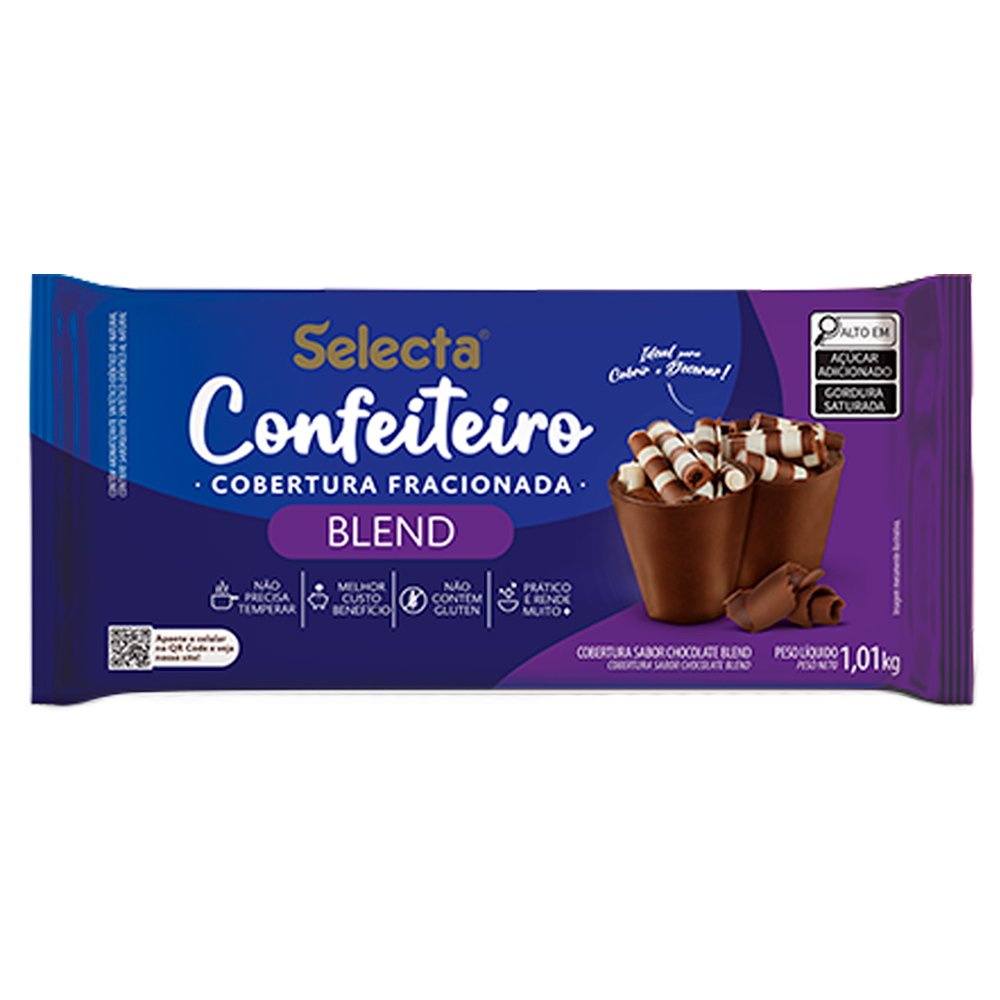 Cobertura Selecta Confeiteiro Blend 1,01kg